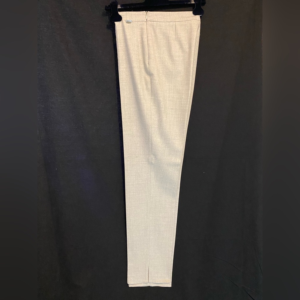 ESCADA- grey wool slim leg trouser